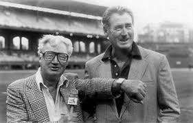 Harry with Ted Williams